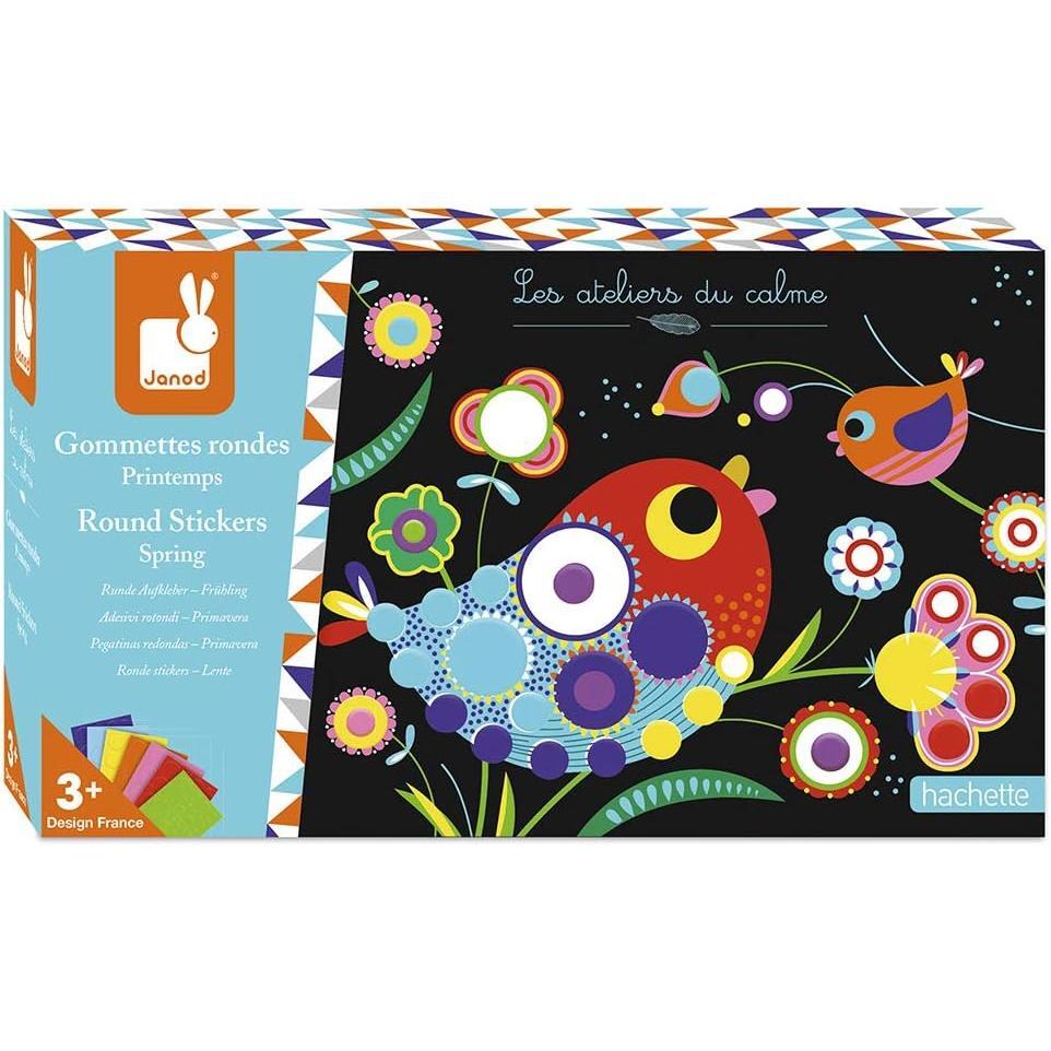JANOD ROUND STICKERS SPRING