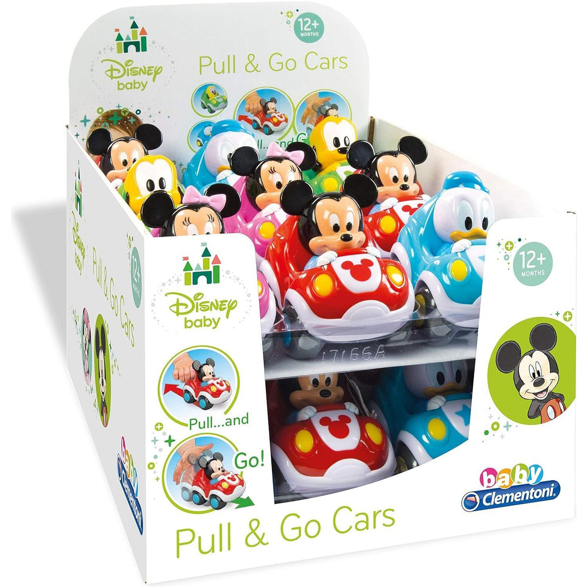 DISNEY BABY PULBACK MICKEY CAR CDU18 WOC