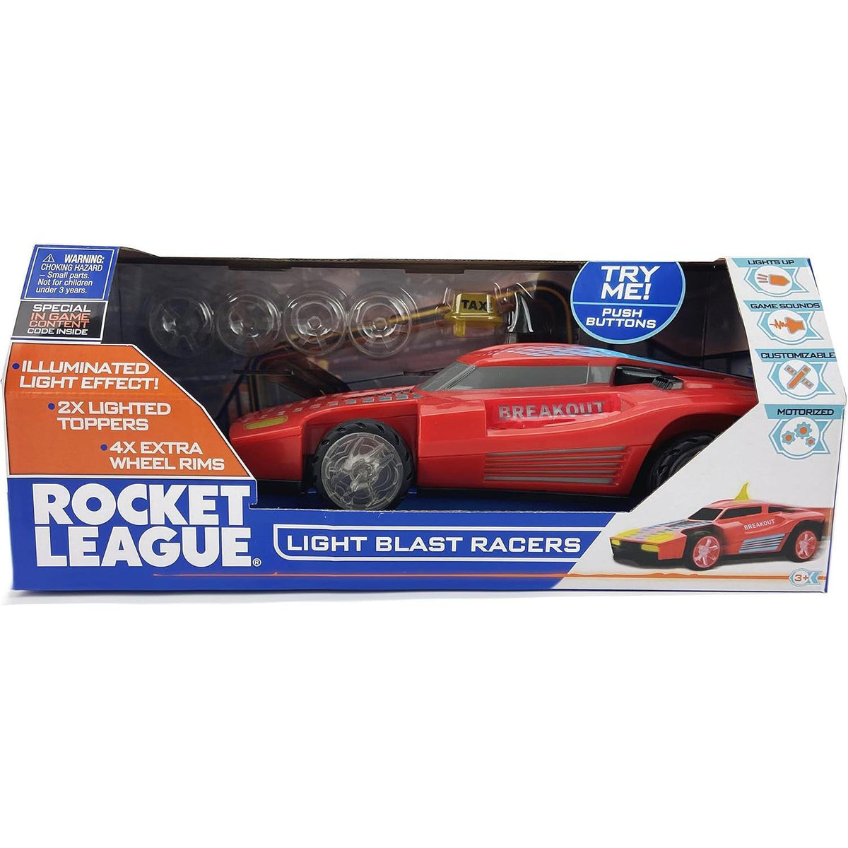 ROCKET LEAGUE LIGHT BLAST RACERS B/O