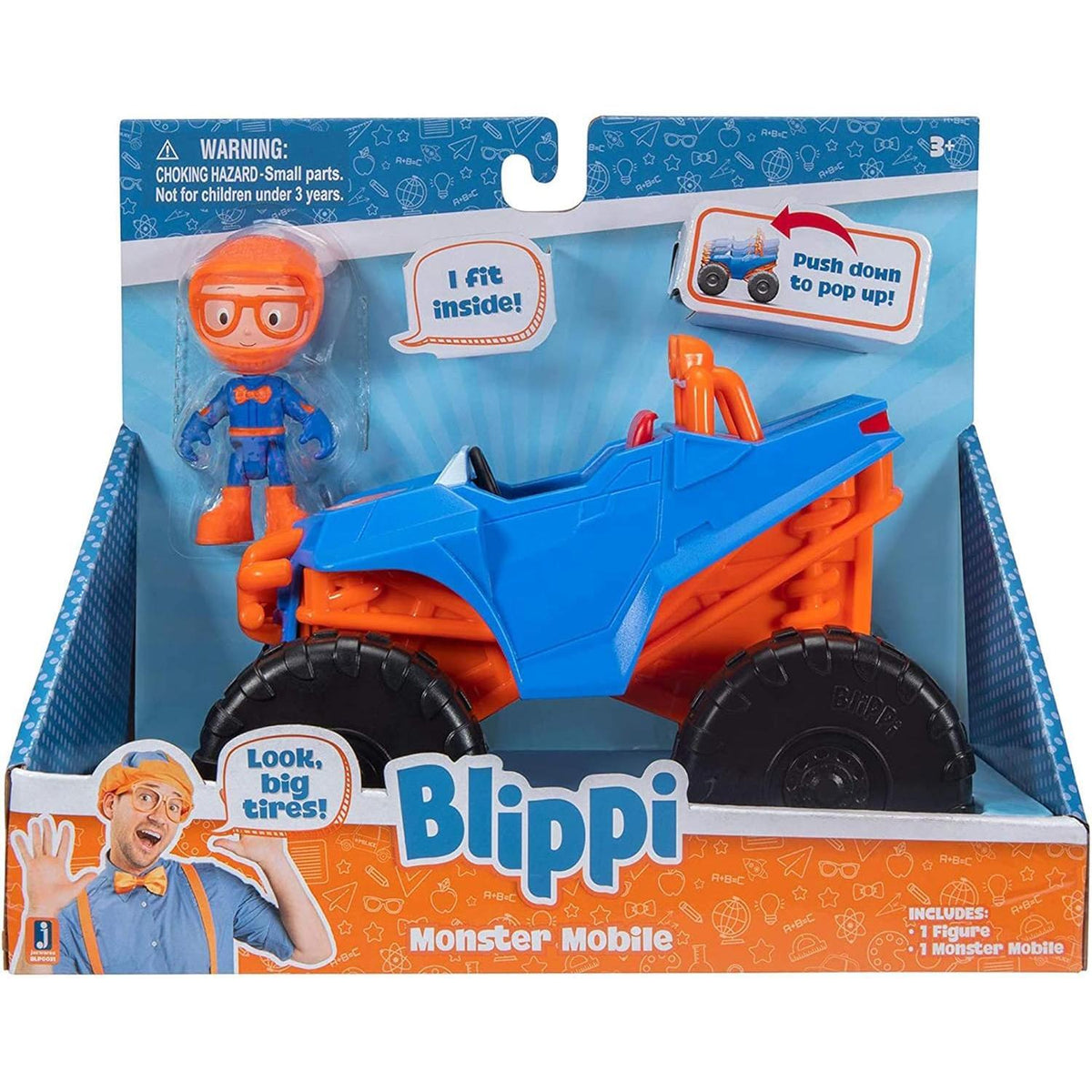 BLIPPI FEATURE VEHICLE MONSTER TRUCK