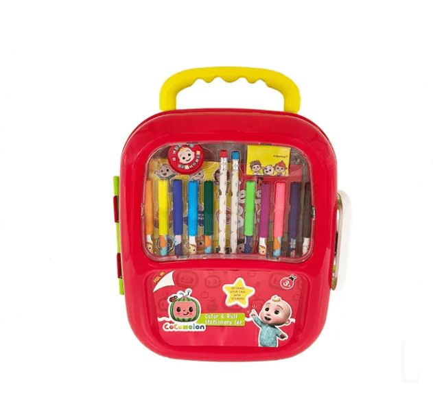 COCOMELON COLOR & ROLL STATIONARY SET